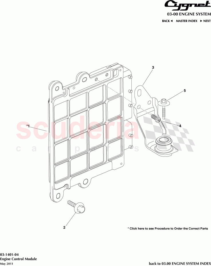 Engine Control Module of Aston Martin Aston Martin Cygnet