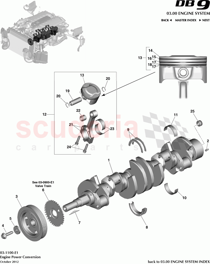 Engine Power Conversion of Aston Martin Aston Martin DB9 (2013-2016)