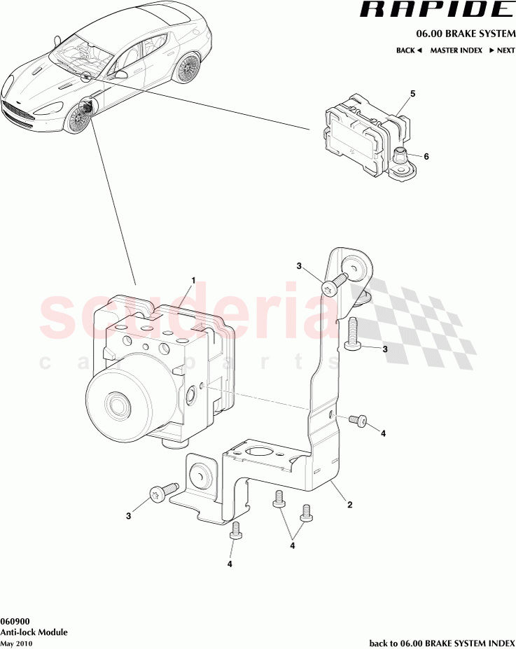 Anti-Lock Module of Aston Martin Aston Martin Rapide