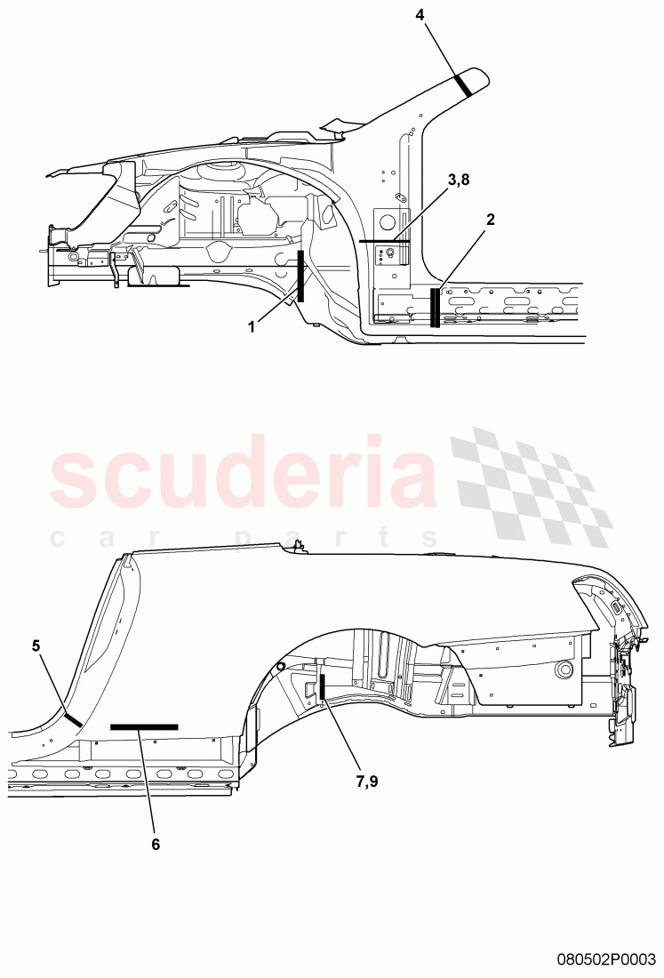 windage tray of Bentley Bentley Continental Supersports (2009-2011)