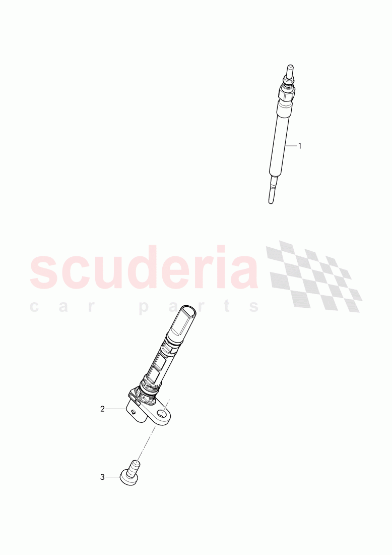 glow plug, engine speed sensor (rpm) of Bentley Bentley Bentayga (2015+)