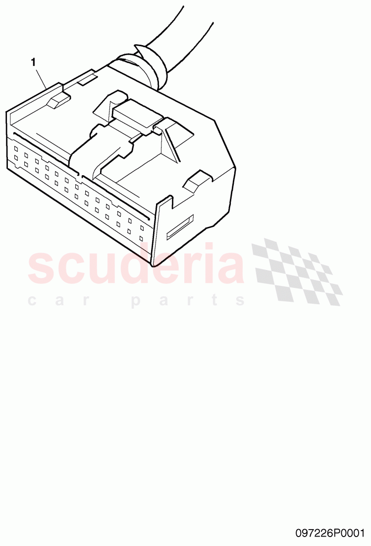 connector housing of Bentley Bentley Continental GTC (2006-2010)