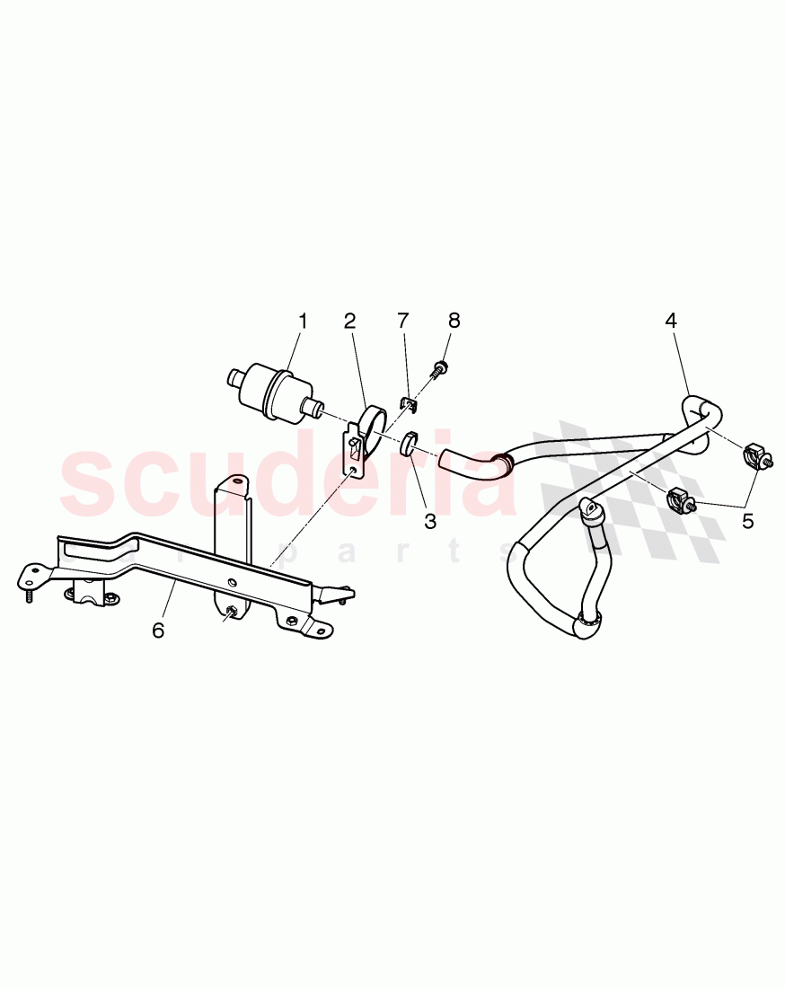 ventilation for fuel tank, F 3W-D-085 443>>, F ZA-D-085 443>> of Bentley Bentley Continental GT (2011-2018)