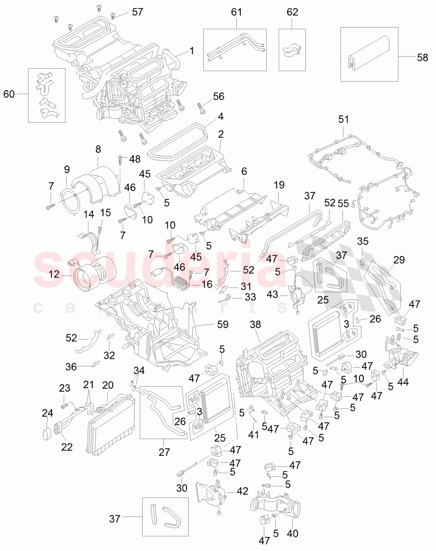 air conditioner of Bentley Bentley Continental GTC (2006-2010)