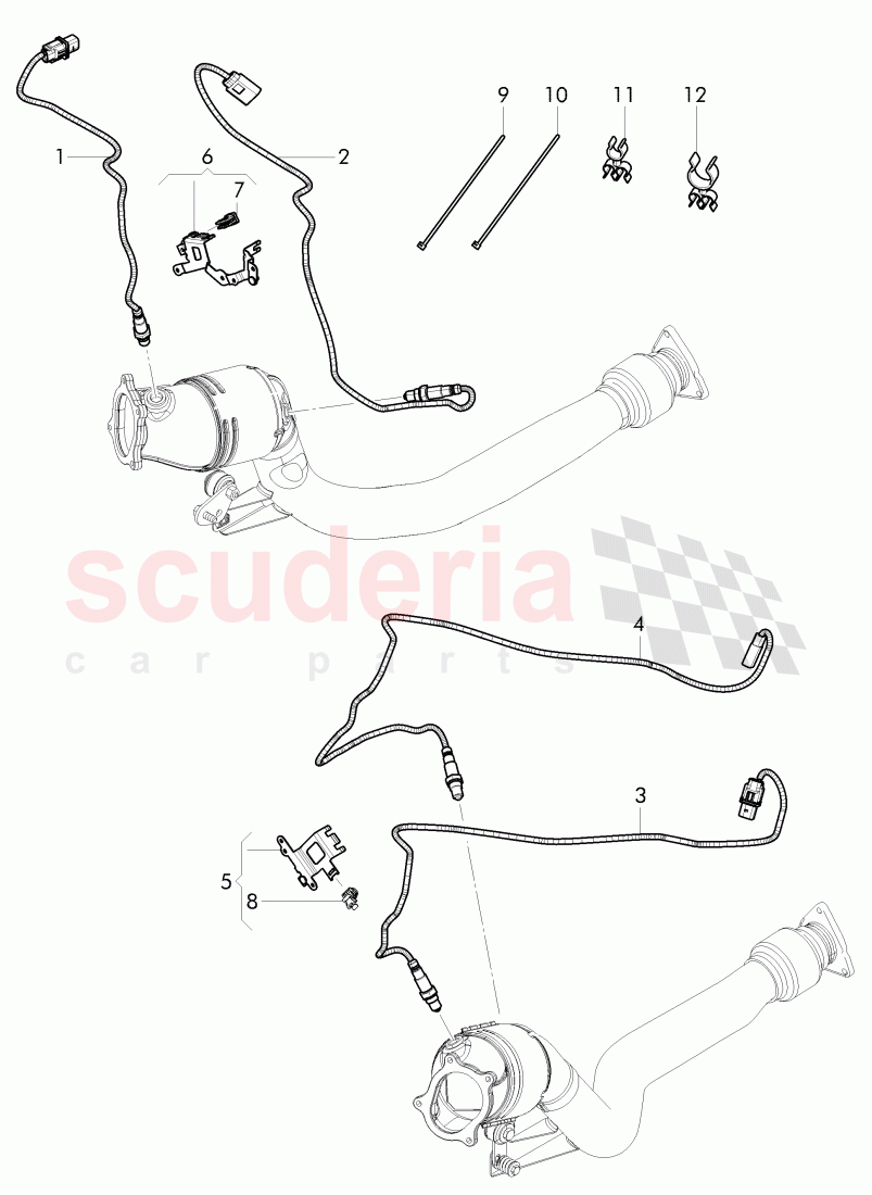 oxygen sensor of Bentley Bentley Continental GT (2011-2018)