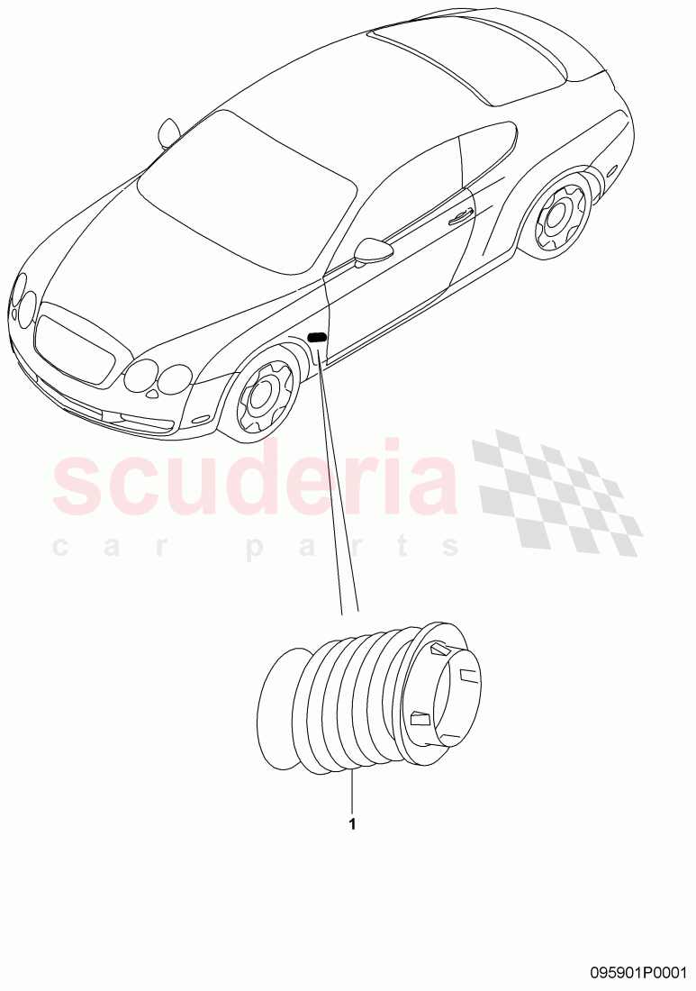 bellows of Bentley Bentley Continental GTC (2006-2010)