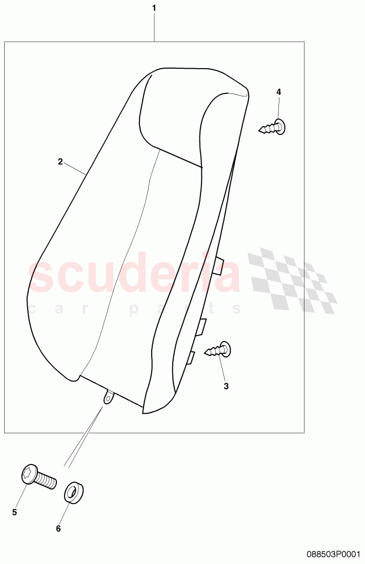 rear seat of Bentley Bentley Continental Supersports (2009-2011)