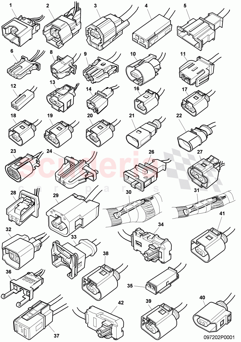 connector housing of Bentley Bentley Continental GT (2003-2010)