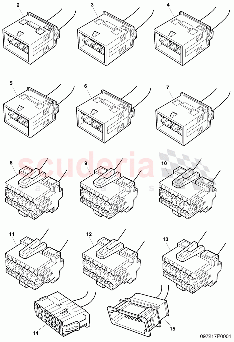 connector housing of Bentley Bentley Continental GT (2003-2010)