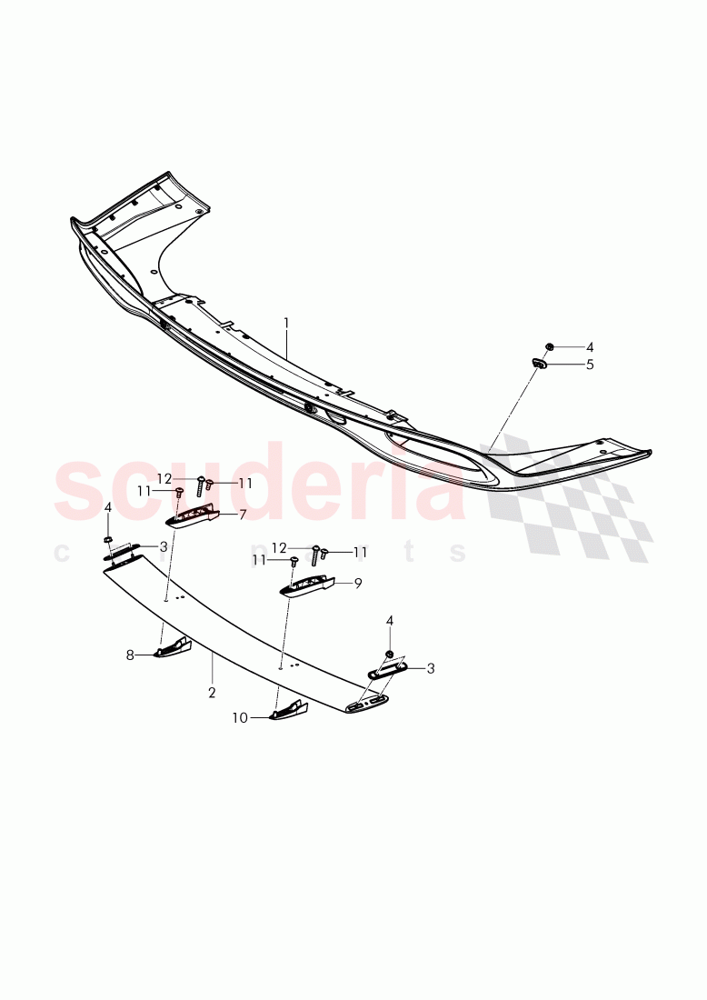 bumper, wing spoiler, D - MJ 2016>> - MJ 2016 of Bentley Bentley Continental GTC (2011+)