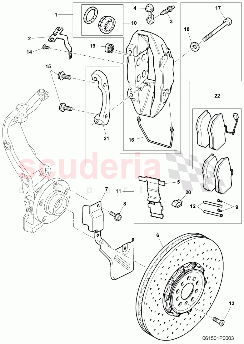 disc brakes, GT Diamond Series of Bentley Bentley Continental GT (2003-2010)