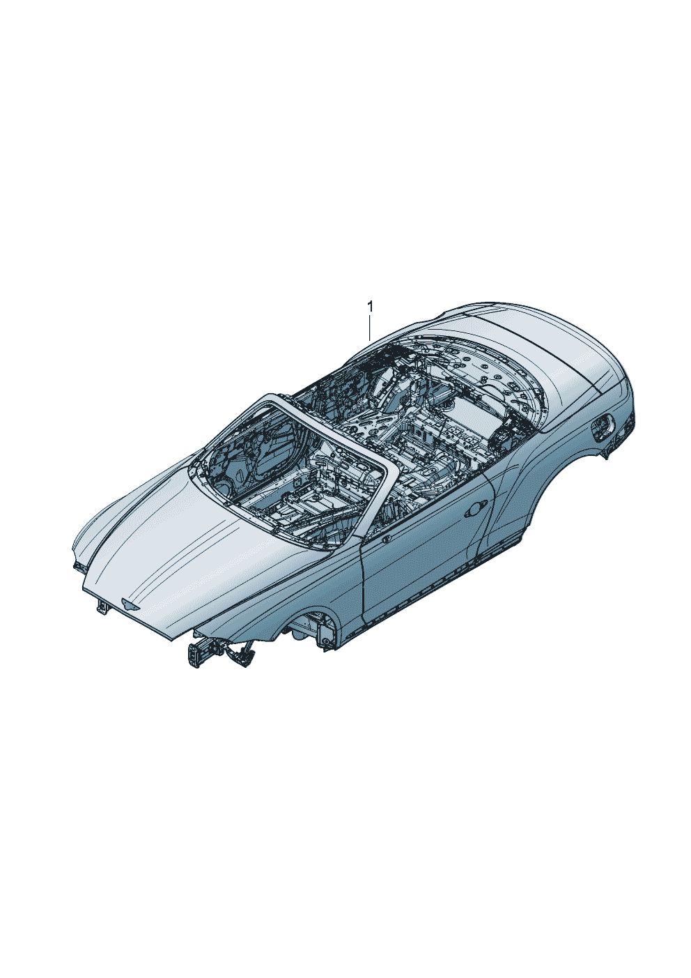 Body of Bentley Bentley Continental GT Convertible (2025)