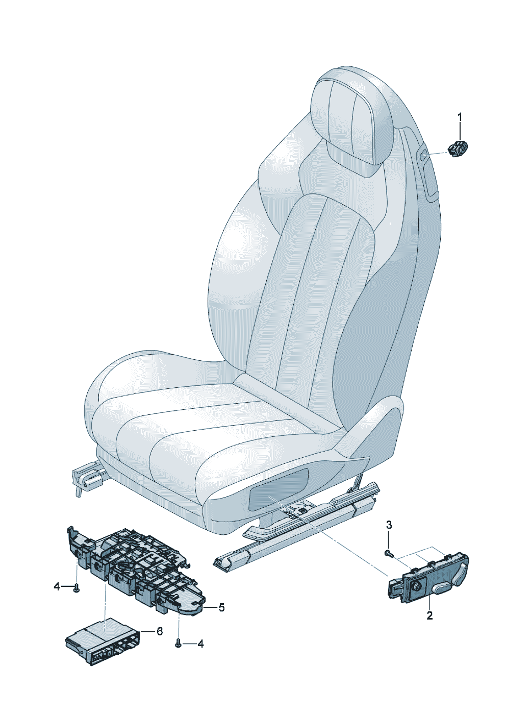 Electrical parts
Seat of Bentley Bentley Continental GT (2017)