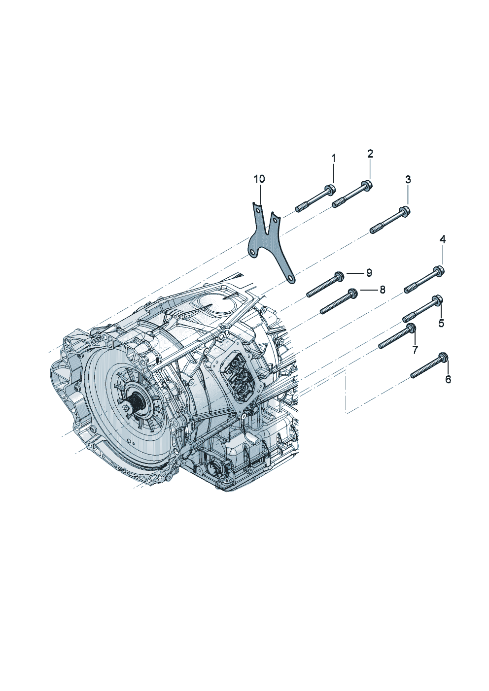 Assembly parts for engine
and gearbox of Bentley Bentley Continental GT (2017)