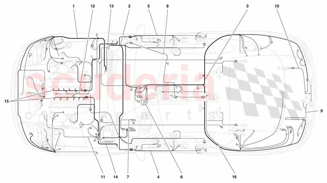 ELECTRICAL SYSTEM -Valid for 456 GTA- of Ferrari Ferrari 456 GT/GTA