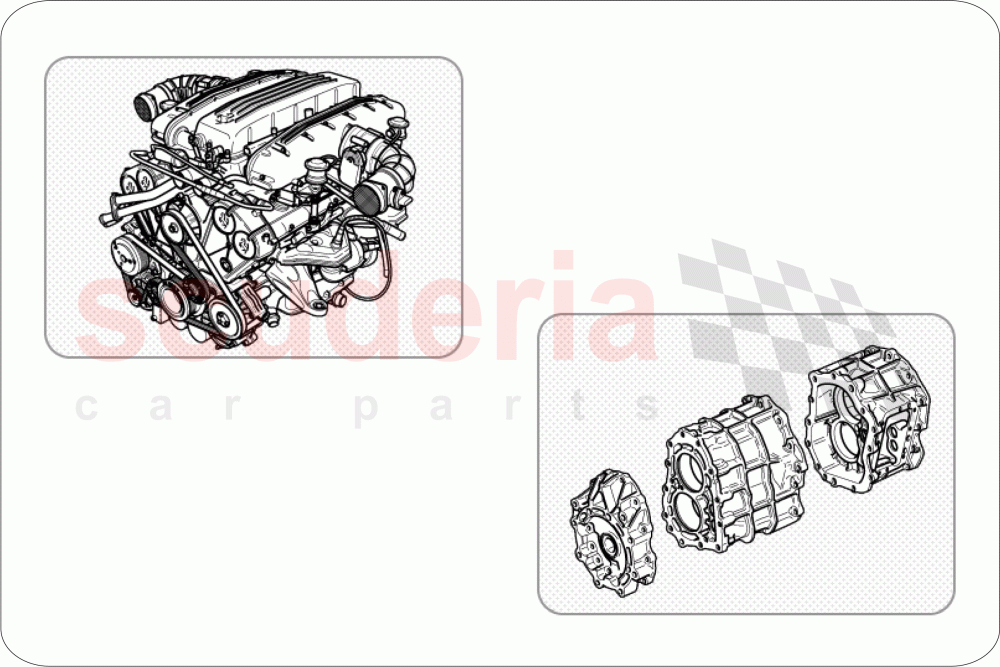 SPARE ASSEMBLY UNITS of Ferrari Ferrari 599 GTO