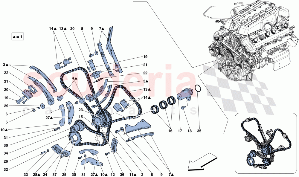 TIMING SYSTEM - DRIVE of Ferrari Ferrari FF