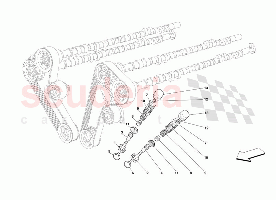 Timing - Valves of Ferrari Ferrari 575 Superamerica