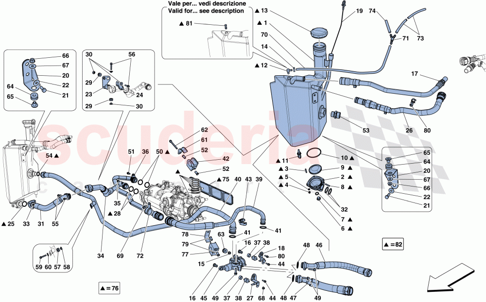 LUBRICATION SYSTEM: TANK of Ferrari Ferrari 812 Superfast/GTS