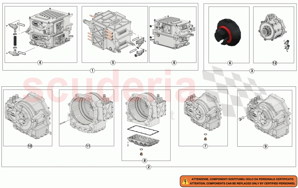 INVERTER-ME1-ME2 REPAIR KIT of Ferrari Ferrari LaFerrari