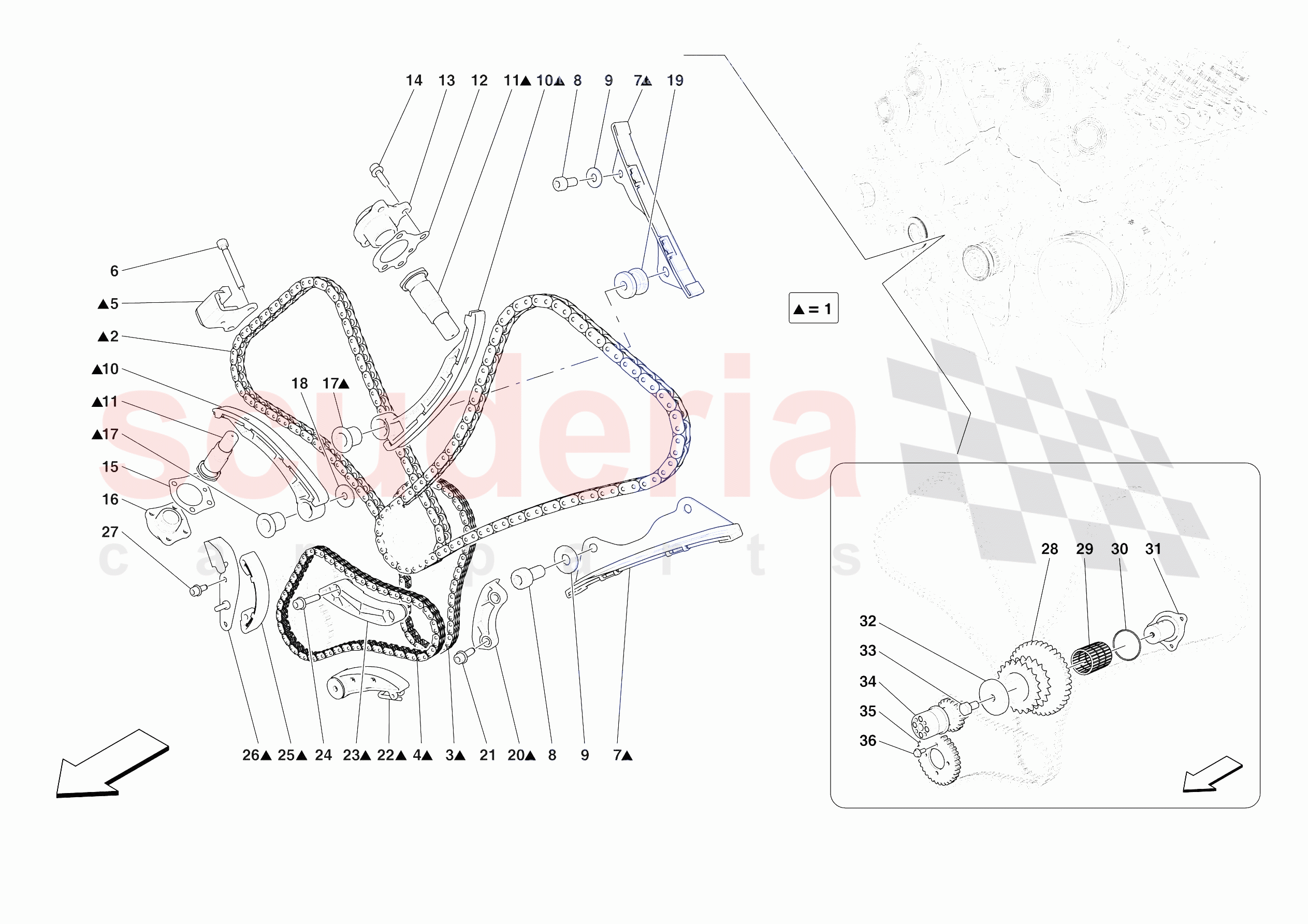 TIMING SYSTEM DRIVE of Ferrari Ferrari Purosangue USA