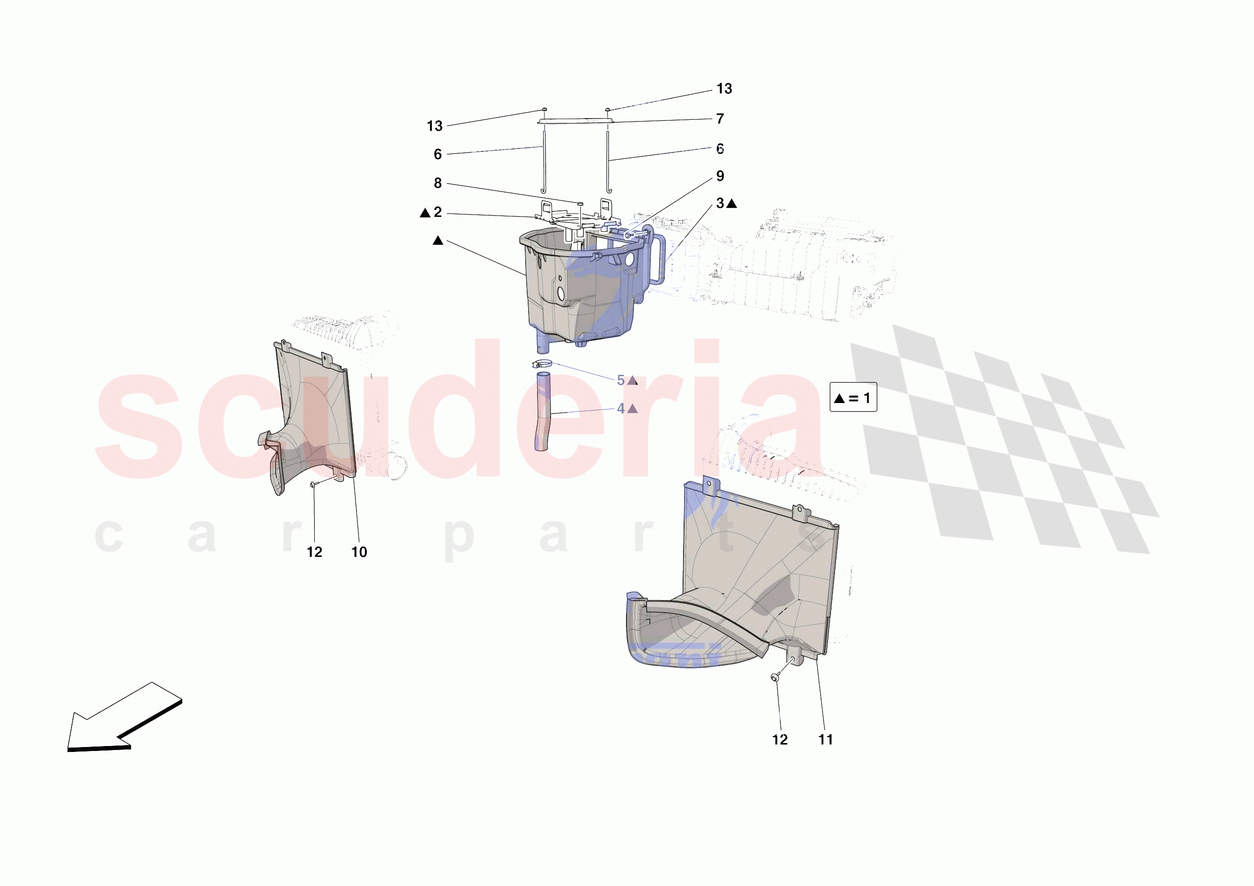 LATERAL AIR INTAKES of Ferrari Ferrari Roma Europe