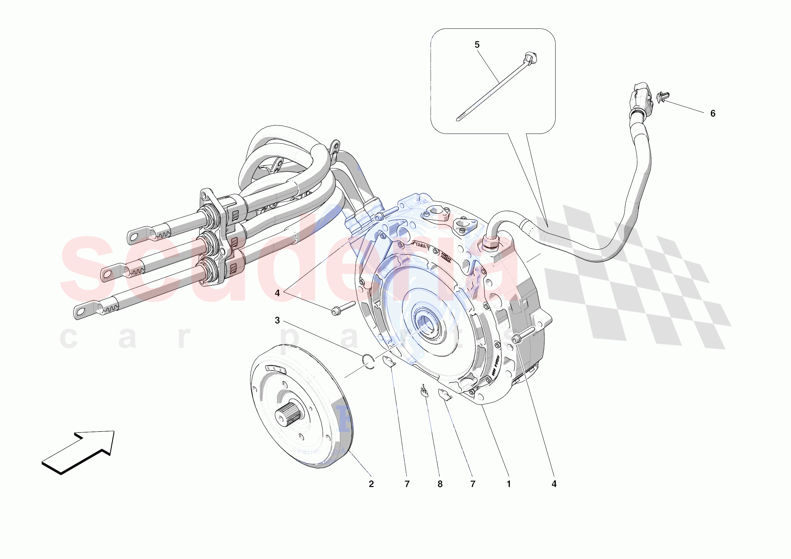 ELECTRIC MACHINE of Ferrari Ferrari SF90 Stradale Europe