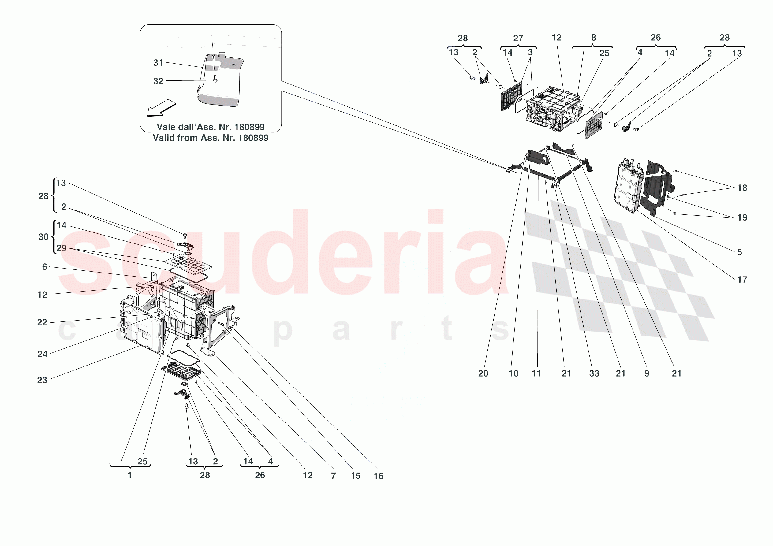 POWER ELECTRONICS of Ferrari Ferrari SF90 Stradale Europe RH