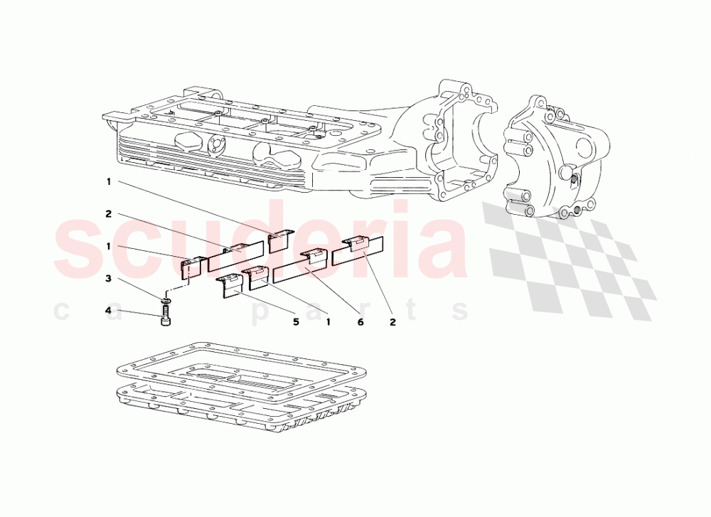 Oil Sump Deflectors of Lamborghini Lamborghini Diablo SV (1999)