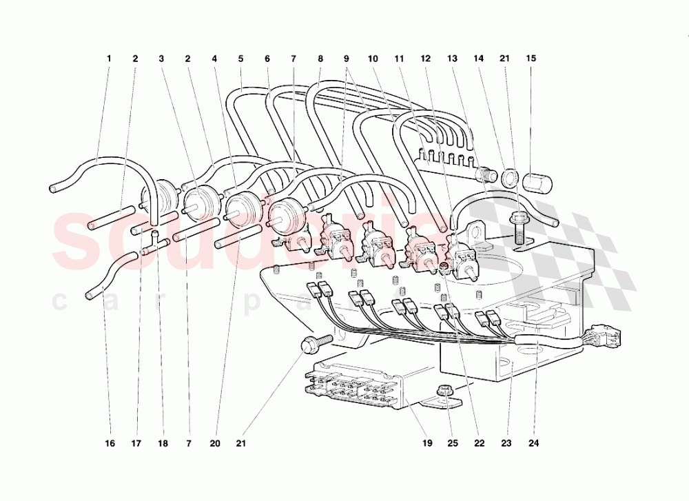 Climate Control 4 of Lamborghini Lamborghini Diablo SV (1998)