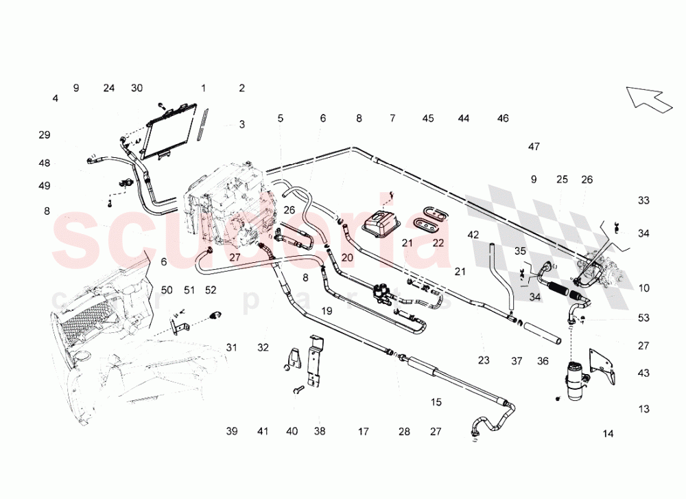 Air Conditioning System 2 of Lamborghini Lamborghini Gallardo (2008)