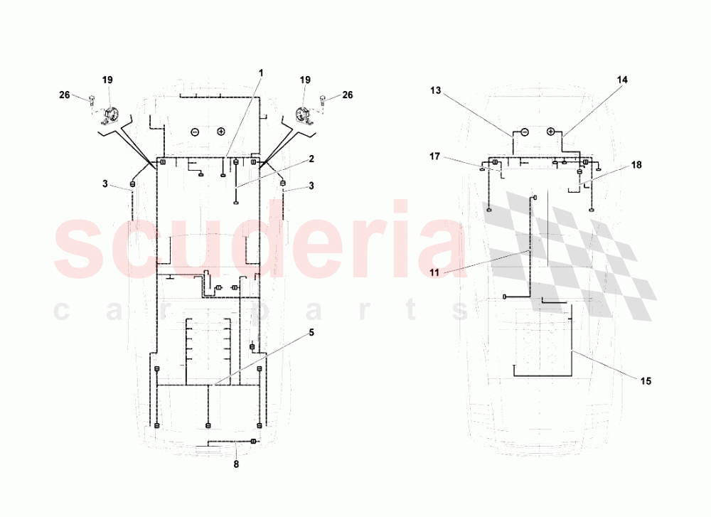 Electrical System 4 of Lamborghini Lamborghini Gallardo LP560 Coupe