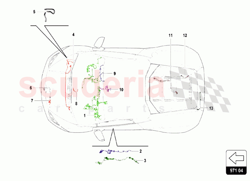 Electrical System 4 of Lamborghini Lamborghini Huracan LP580 Coupe