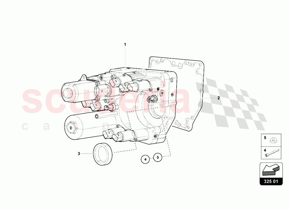 E-GEAR VALVES GROUP of Lamborghini Lamborghini Aventador LP700 Roadster