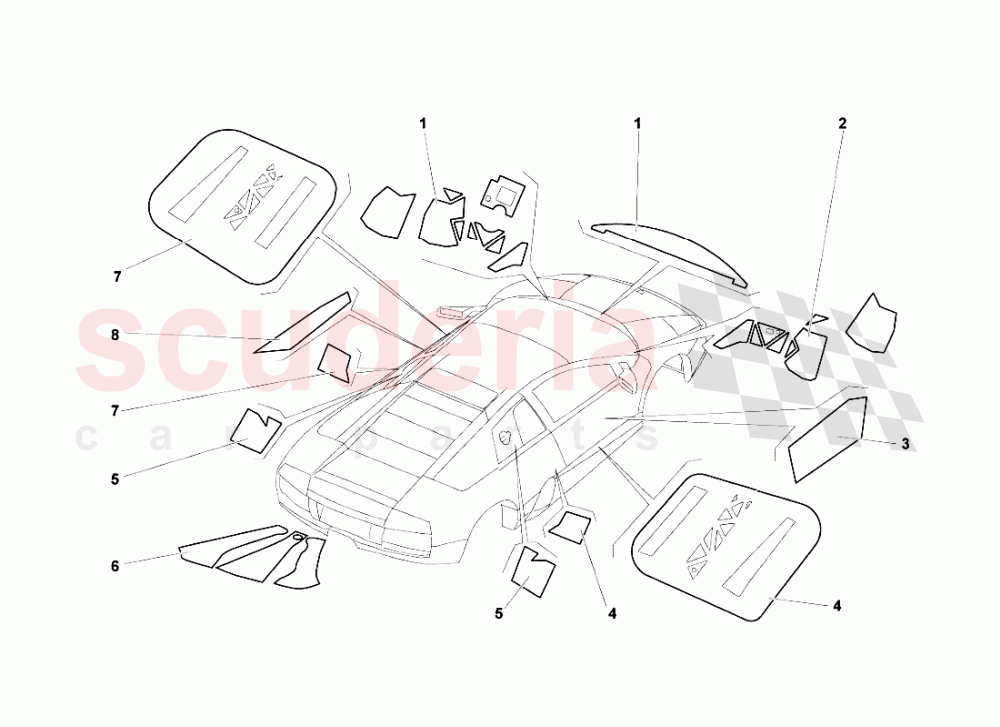 Insulations And Soundproofing 2 of Lamborghini Lamborghini Murcielago LP640 Roadster
