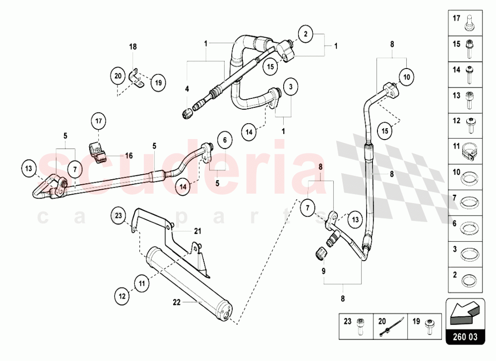 AIR CONDITIONING SYSTEM 3 of Lamborghini Lamborghini Aventador LP720 Coupe