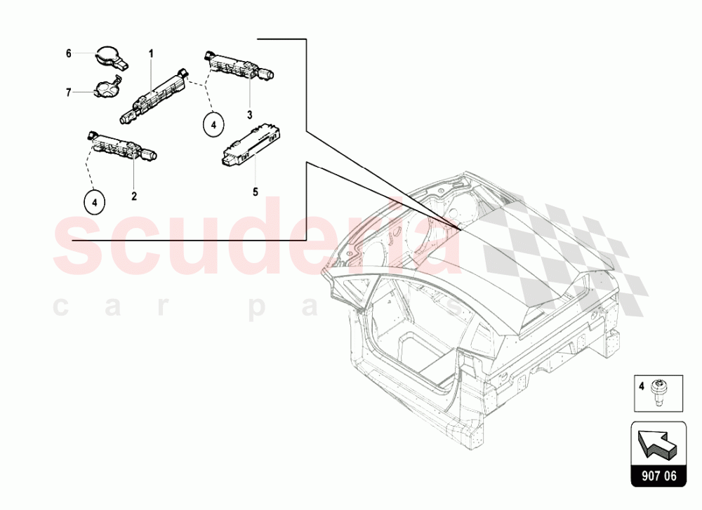 ELECTRICAL SYSTEM 4 of Lamborghini Lamborghini Aventador LP720 Roadster