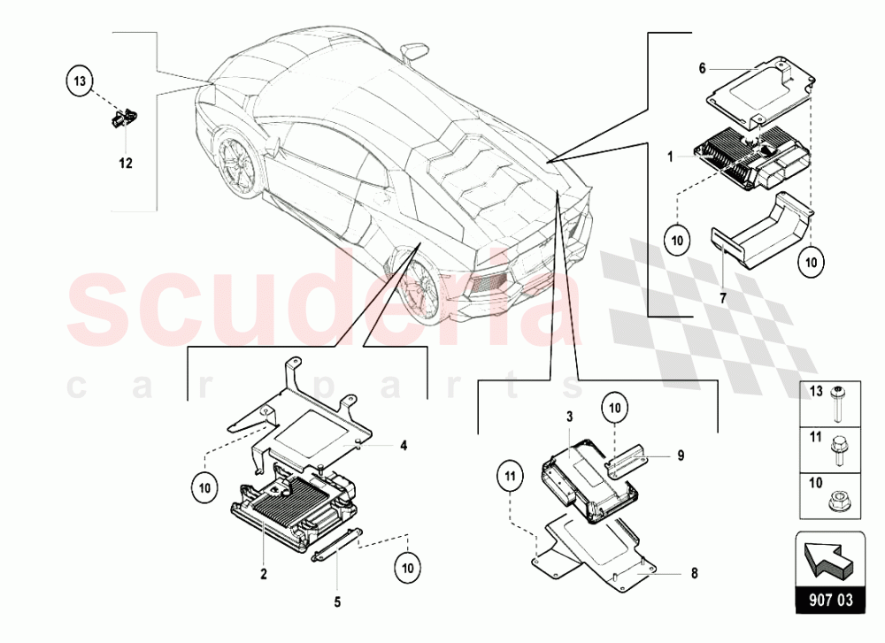 ELECTRICAL SYSTEM 2 of Lamborghini Lamborghini Aventador LP720 Roadster