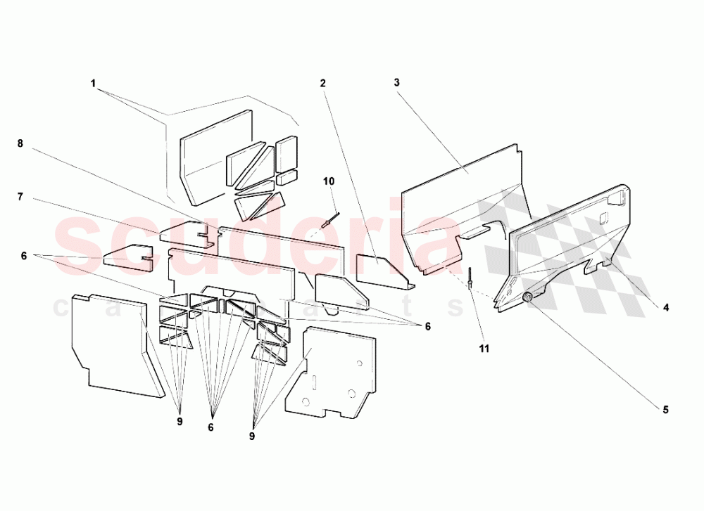Insulations And Soundproofing 1 of Lamborghini Lamborghini Murcielago LP640 Roadster