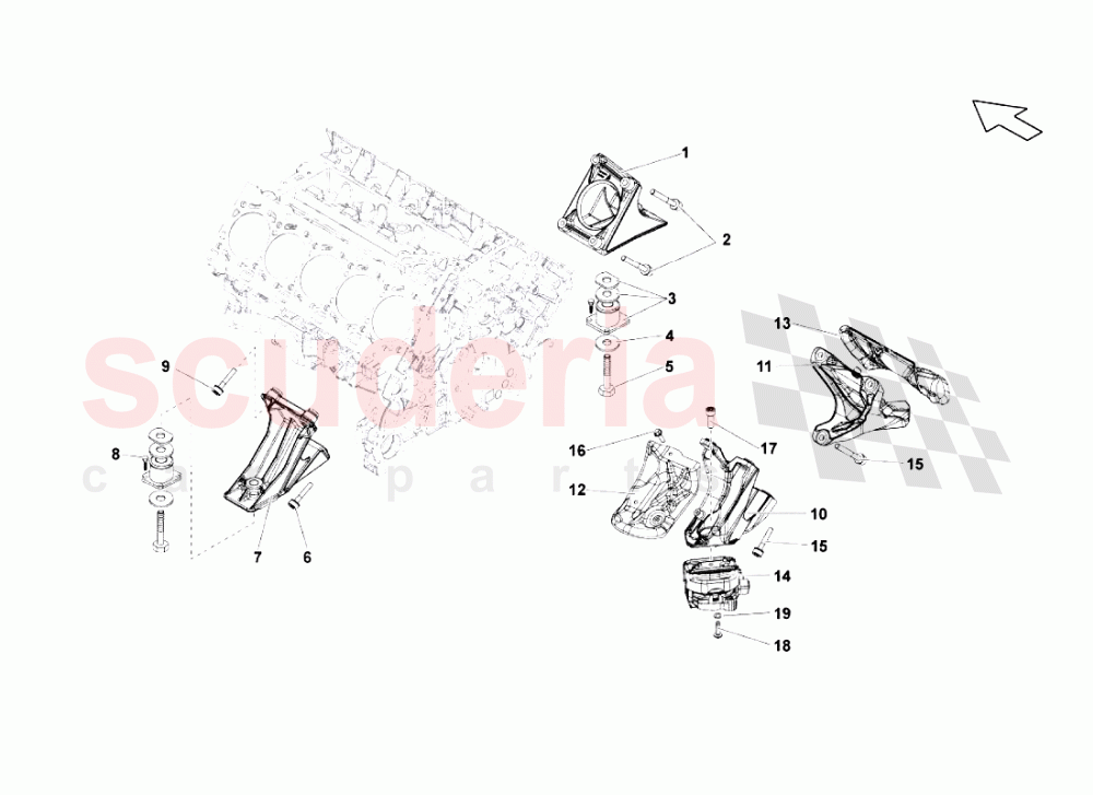 Implantations With Suspensions of Lamborghini Lamborghini Gallardo (2003-2005)