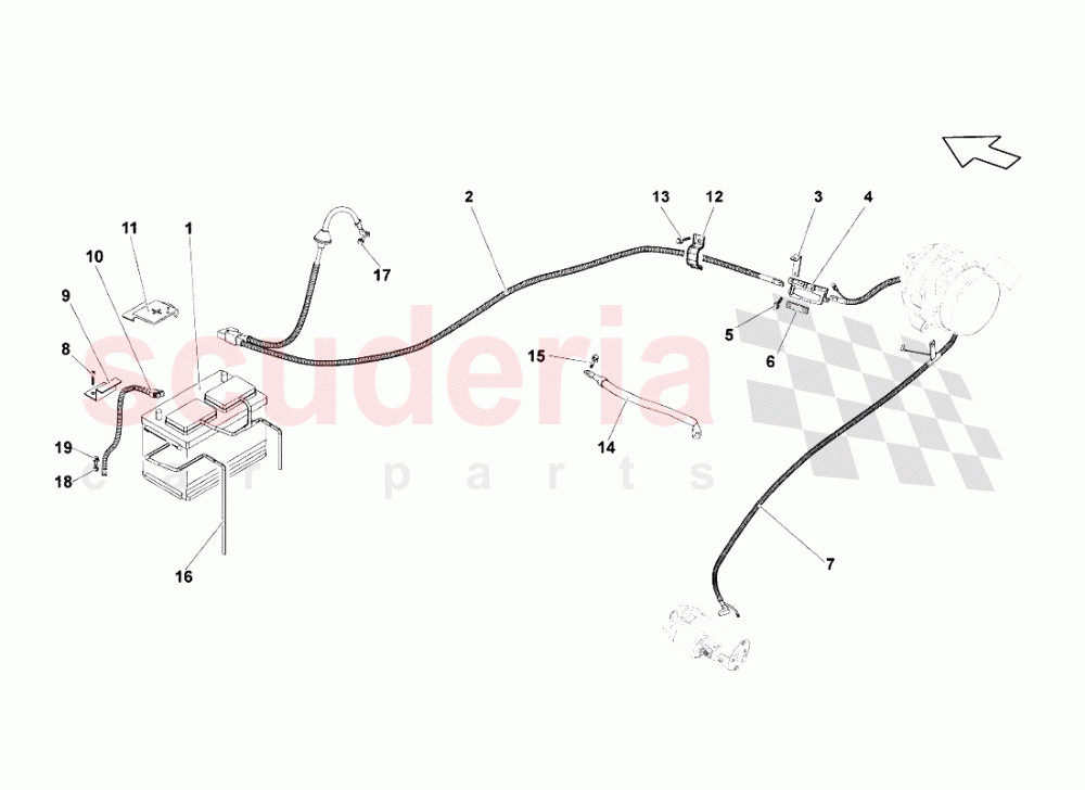 Electrical System 3 of Lamborghini Lamborghini Gallardo LP560 Coupe