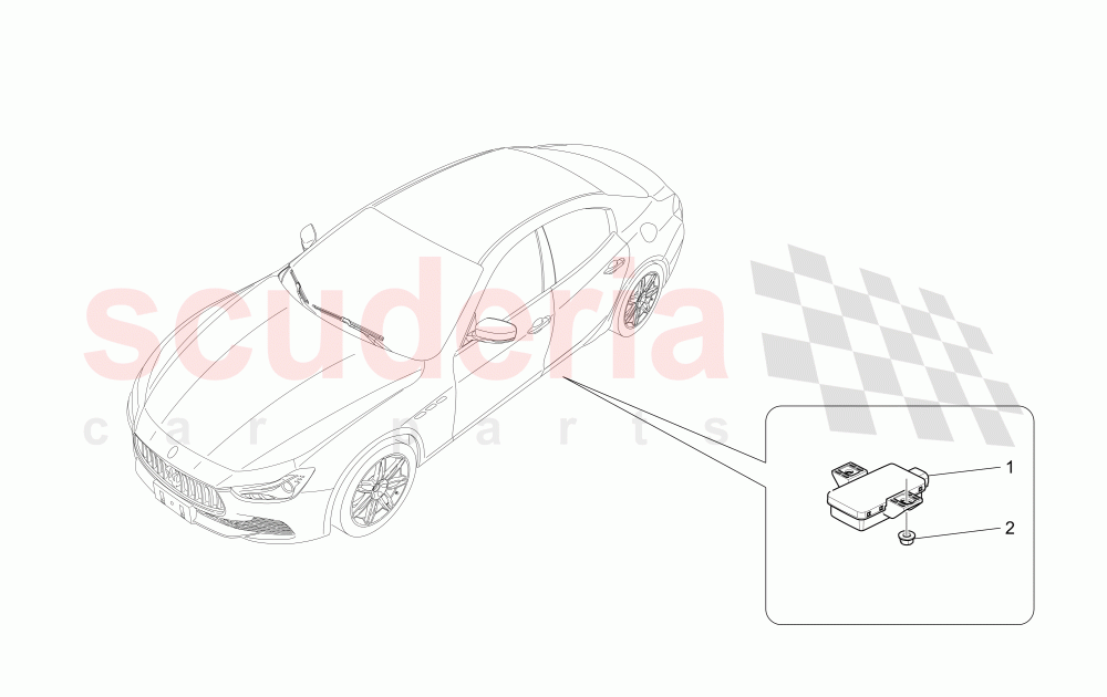 TYRE PRESSURE MONITORING SYSTEM of Maserati Maserati Ghibli (2014-2016) S