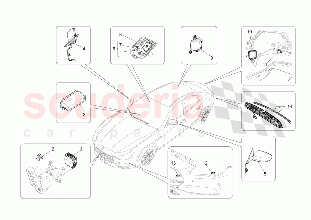 DRIVE ASSISTANCE SYSTEM of Maserati Maserati Ghibli (2017+) S