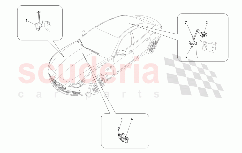 LIGHTING SYSTEM CONTROL of Maserati Maserati Quattroporte (2013-2016) S V6 410bhp