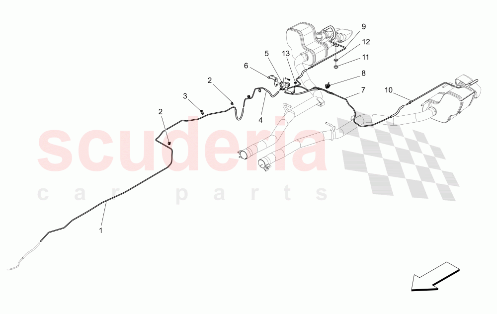 ADDITIONAL AIR SYSTEM of Maserati Maserati Quattroporte (2013-2016) V6 330bhp