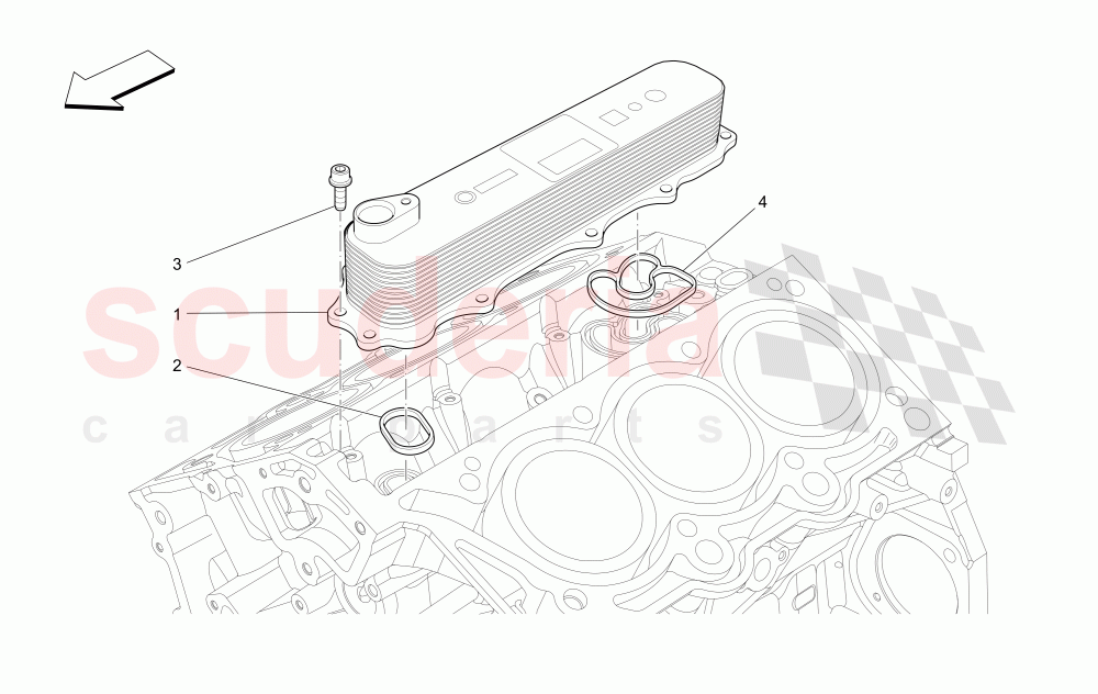 HEAT EXCHANGER of Maserati Maserati Ghibli (2017+) S Q4