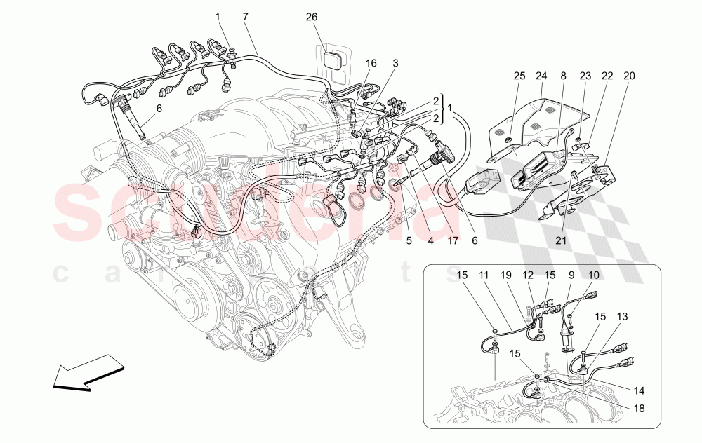 ELECTRONIC CONTROL: INJECTION AND ENGINE TIMING CONTROL of Maserati Maserati GranTurismo (2007-2010) Auto