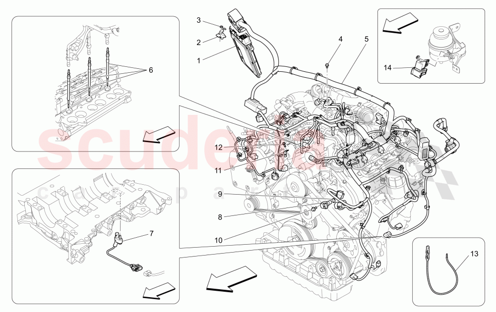 ELECTRONIC CONTROL: INJECTION AND ENGINE TIMING CONTROL of Maserati Maserati Ghibli (2014-2016) Diesel