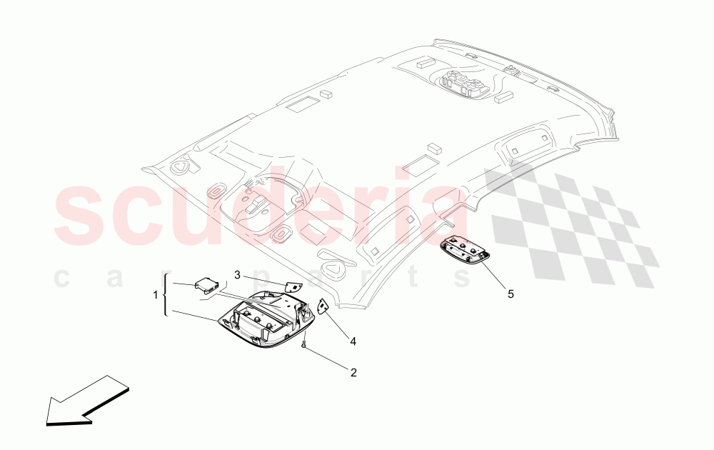 INTERNAL VEHICLE DEVICES of Maserati Maserati Ghibli (2014-2016) S Q4