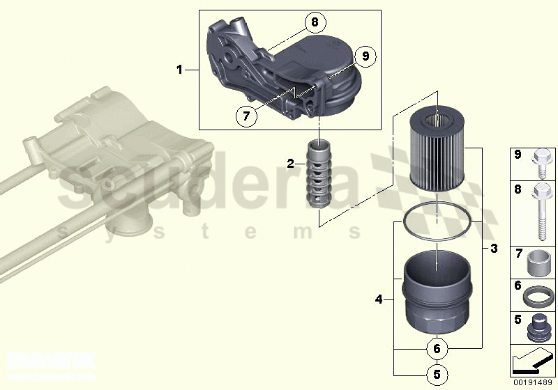 Lubrication system-Oil filter of Rolls Royce Rolls Royce Phantom Extended Wheelbase